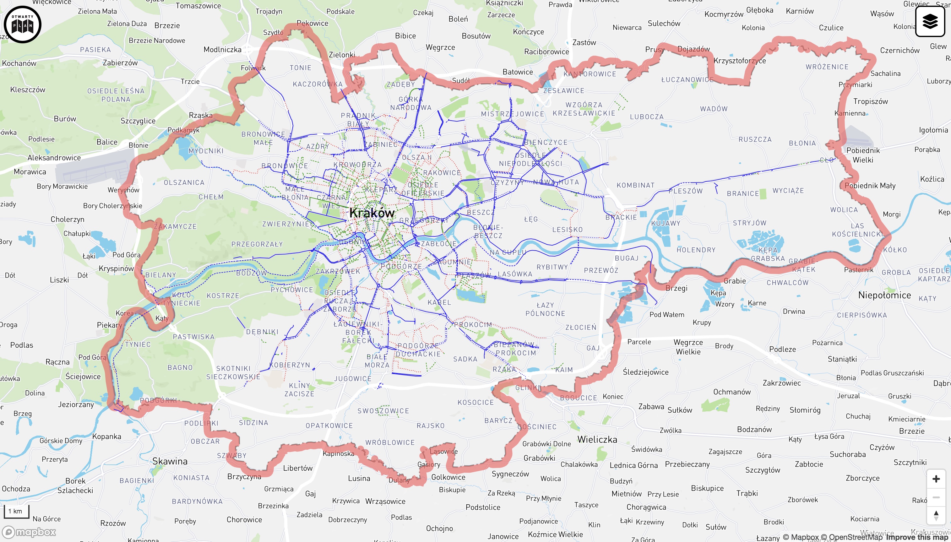Podgląd mapy Daroplan